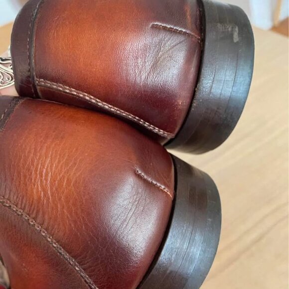 Magnanni Flex leather penny loafer shoes size 46 - Picture 3 of 7